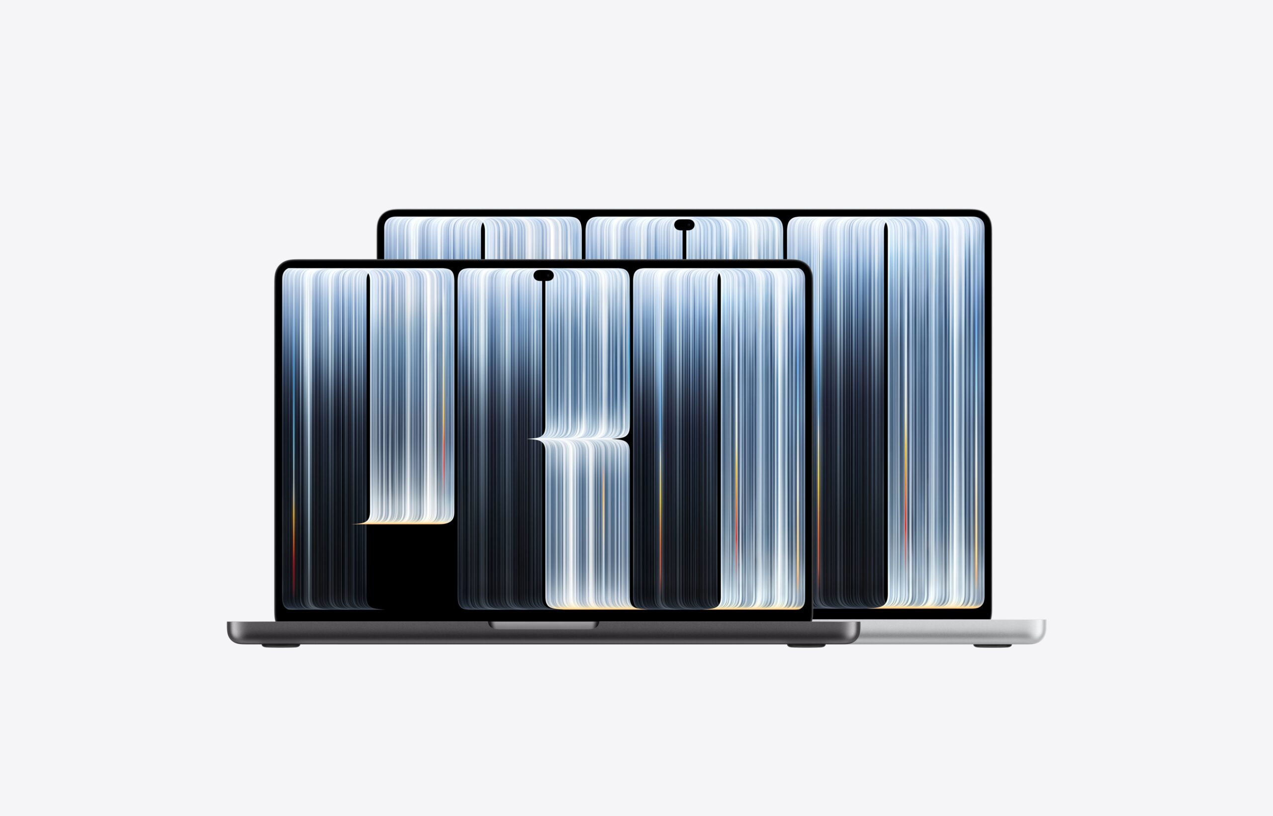 macbook pro with oled display in 14 and 16 inch sizes
