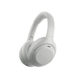 Sony WH-1000XM4C (M4 2nd Gen) Wireless Noise Cancelling Headphones, Silver | 1000X Noise Cancelling, Hi-Res Sound, 10-Band EQ, Lightweight & Comfortable, Foldable, Clear Calls, Up to 27 Hrs of Battery