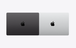 MacBook Pro with PROLED XDR Display in silver and black