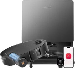 A Roborock Saros 20 robot vacuum